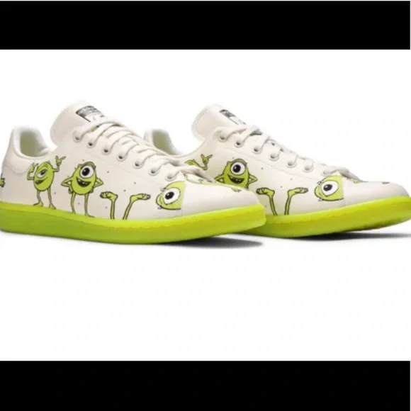 Adidas shoes Disney Monster Inc Adidas sneakers Sam Smith Adidas shoes whimsical - Picture 5 of 9